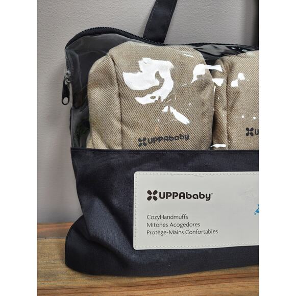 UPPAbaby Cozy Handmuffs Beige Polyester Stroller Glove/Mitten with Bag - Picture 4 of 8